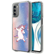 Unicorn Dab Print Slim Cover For Motorola Moto G (Power, Stylus, Play, 5G), Print in USA