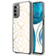 Golden Pattern Print Slim Cover For Motorola Moto G (Power, Stylus, Play, 5G), Print in USA