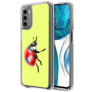 Ladybug Photo Print Slim Cover For Motorola Moto G (Power, Stylus, Play, 5G), Print in USA