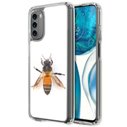 Bee Photo Print Slim Cover For Motorola Moto G (Power, Stylus, Play, 5G), Print in USA