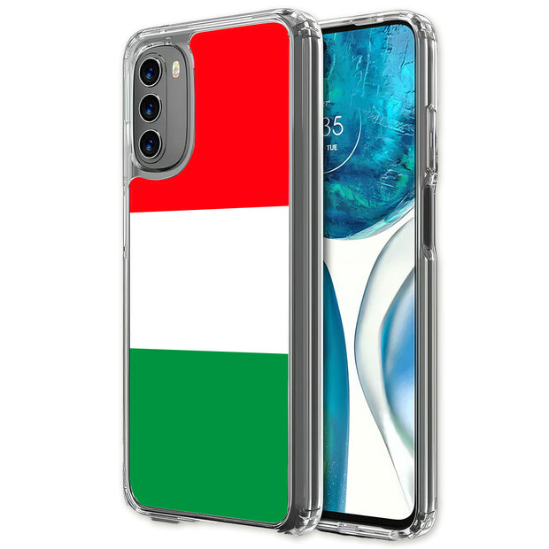 Flag Italy Print Slim Cover For Motorola Moto G (Power, Stylus, Play, 5G), Print in USA