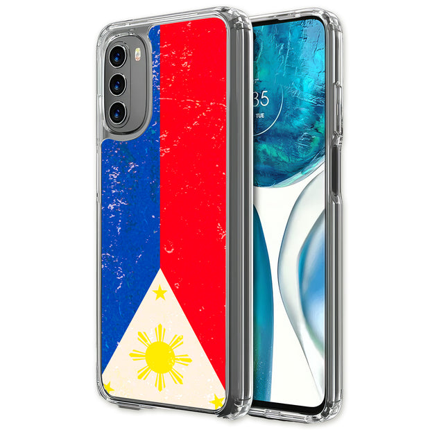 Philippines 2 Print Slim Cover For Motorola Moto G (Power, Stylus, Play, 5G), Print in USA