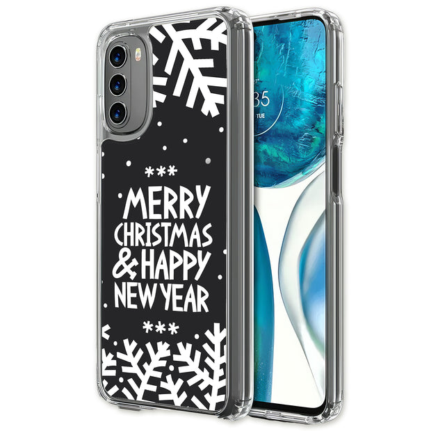 Merry Christmas Print Slim Cover For Motorola Moto G (Power, Stylus, Play, 5G), Print in USA