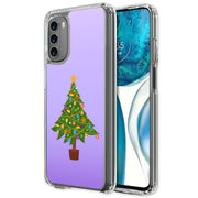 Xmas Tree Print Slim Cover For Motorola Moto G (Power, Stylus, Play, 5G), Print in USA