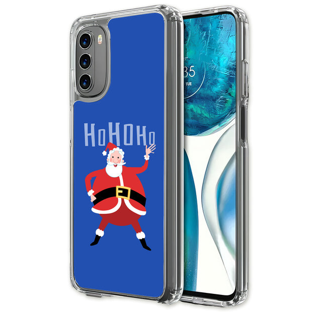 Santa Print Slim Cover For Motorola Moto G (Power, Stylus, Play, 5G), Print in USA