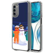 Cool Snowman Print Slim Cover For Motorola Moto G (Power, Stylus, Play, 5G), Print in USA