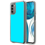 Sky Blue Print Slim Cover For Motorola Moto G (Power, Stylus, Play, 5G), Print in USA