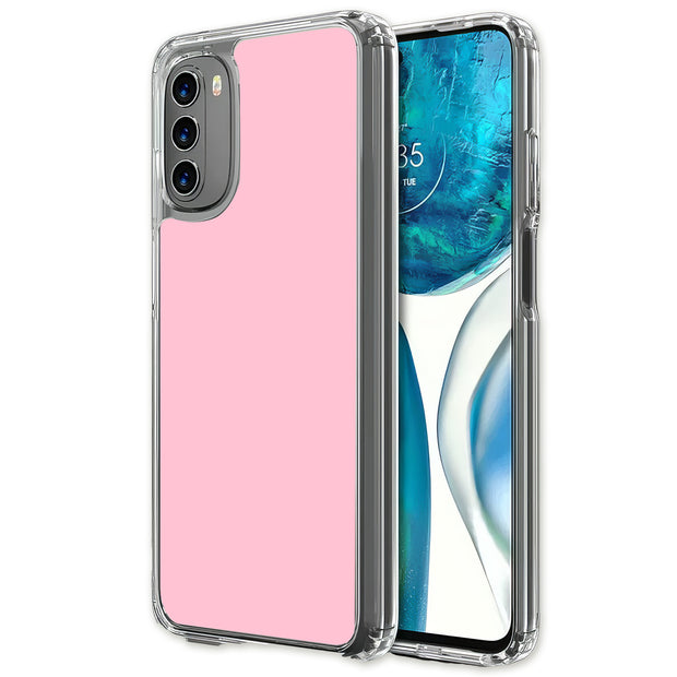 Light Pink Print Slim Cover For Motorola Moto G (Power, Stylus, Play, 5G), Print in USA