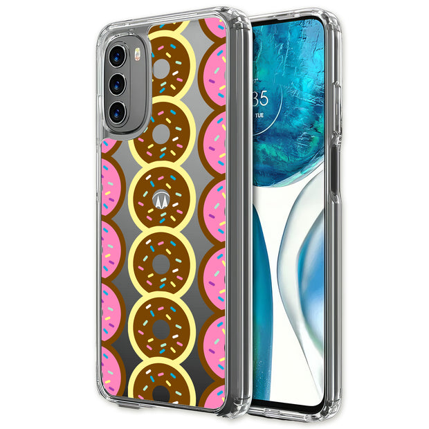 Donuts Print Slim Cover For Motorola Moto G (Power, Stylus, Play, 5G), Print in USA