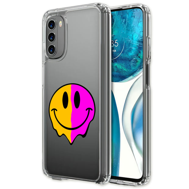 Smiley Face 1 Print Slim Cover For Motorola Moto G (Power, Stylus, Play, 5G), Print in USA