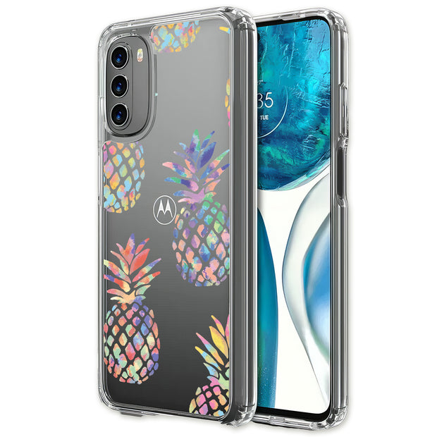 Pineapple Print Slim Cover For Motorola Moto G (Power, Stylus, Play, 5G), Print in USA