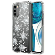 Snowflake 2 Print Slim Cover For Motorola Moto G (Power, Stylus, Play, 5G), Print in USA