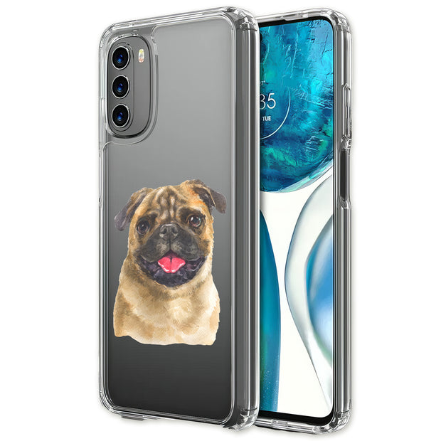 Dog Painting j Print Slim Cover For Motorola Moto G (Power, Stylus, Play, 5G), Print in USA