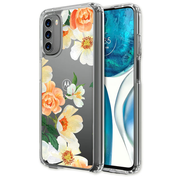 Flower 8 Print Slim Cover For Motorola Moto G (Power, Stylus, Play, 5G), Print in USA