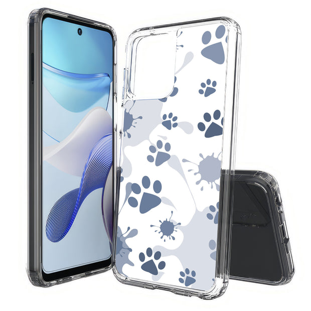 Paw Color 3 Print Slim Cover For Motorola Moto G (Power, Stylus, Play, 5G), Print in USA