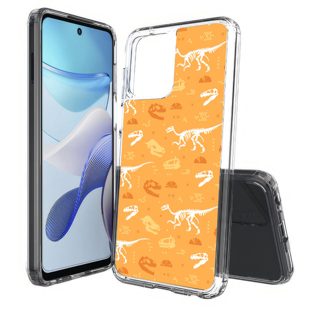 Dinosaur 5 Print Slim Cover For Motorola Moto G (Power, Stylus, Play, 5G), Print in USA