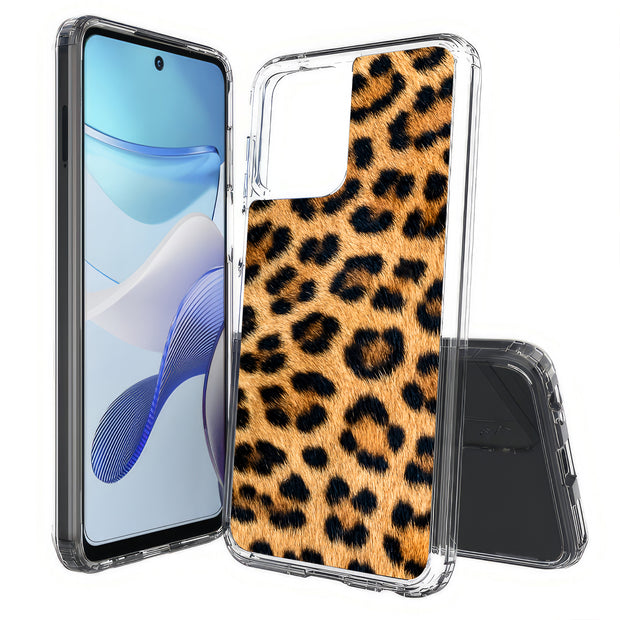 Leopard Fur 4 Print Slim Cover For Motorola Moto G (Power, Stylus, Play, 5G), Print in USA