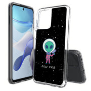 Pew Pew Alien Print Slim Cover For Motorola Moto G (Power, Stylus, Play, 5G), Print in USA