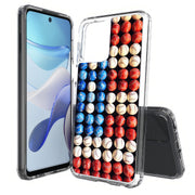 USA Baseball Print Slim Cover For Motorola Moto G (Power, Stylus, Play, 5G), Print in USA