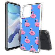 Cute Flamingo Print Slim Cover For Motorola Moto G (Power, Stylus, Play, 5G), Print in USA