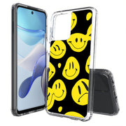 Smiley Face Print Slim Cover For Motorola Moto G (Power, Stylus, Play, 5G), Print in USA