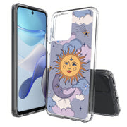 Sun Moon Stars Print Slim Cover For Motorola Moto G (Power, Stylus, Play, 5G), Print in USA