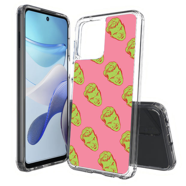 Green Heads Print Slim Cover For Motorola Moto G (Power, Stylus, Play, 5G), Print in USA