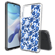 Blue Bandana Print Slim Cover For Motorola Moto G (Power, Stylus, Play, 5G), Print in USA