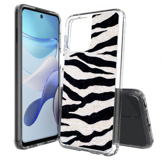 Zebra Stripe 1 Print Slim Cover For Motorola Moto G (Power, Stylus, Play, 5G), Print in USA