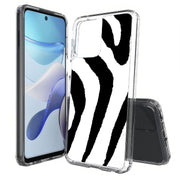 Zebra Stripe Print Slim Cover For Motorola Moto G (Power, Stylus, Play, 5G), Print in USA