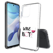 Wine Not Print Slim Cover For Motorola Moto G (Power, Stylus, Play, 5G), Print in USA