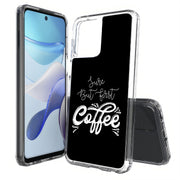 First Coffee Print Slim Cover For Motorola Moto G (Power, Stylus, Play, 5G), Print in USA