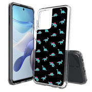 Dinosaurs Shape Print Slim Cover For Motorola Moto G (Power, Stylus, Play, 5G), Print in USA