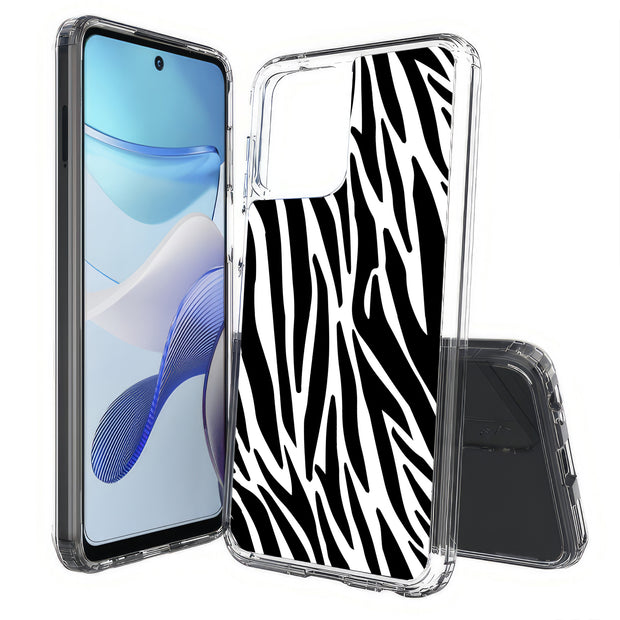 Zebra 2 Print Slim Cover For Motorola Moto G (Power, Stylus, Play, 5G), Print in USA