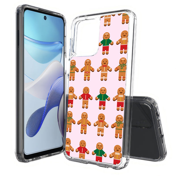 Gingerbread Man Print Slim Cover For Motorola Moto G (Power, Stylus, Play, 5G), Print in USA