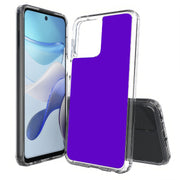 Blue Violet Print Slim Cover For Motorola Moto G (Power, Stylus, Play, 5G), Print in USA