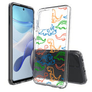 Dinosaur Cute 3 Print Slim Cover For Motorola Moto G (Power, Stylus, Play, 5G), Print in USA