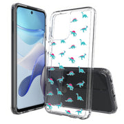 Cute Dinosaur Print Slim Cover For Motorola Moto G (Power, Stylus, Play, 5G), Print in USA