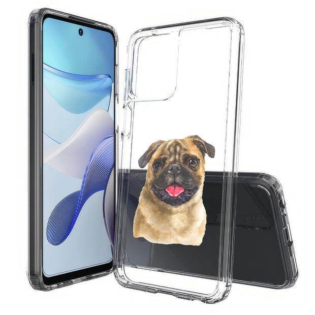 Dog Painting j Print Slim Cover For Motorola Moto G (Power, Stylus, Play, 5G), Print in USA