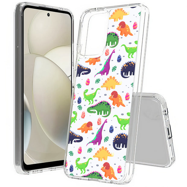 Dinosaur 7 Print Slim Cover For Motorola Moto G (Power, Stylus, Play, 5G), Print in USA