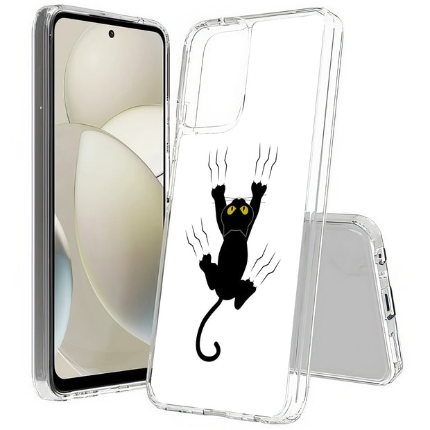 Cat Scratch Print Slim Cover For Motorola Moto G (Power, Stylus, Play, 5G), Print in USA