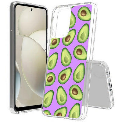 Green Avocado Print Slim Cover For Motorola Moto G (Power, Stylus, Play, 5G), Print in USA