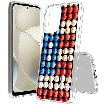 USA Baseball Print Slim Cover For Motorola Moto G (Power, Stylus, Play, 5G), Print in USA