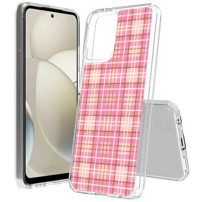 Plaid Pattern 4 Print Slim Cover For Motorola Moto G (Power, Stylus, Play, 5G), Print in USA