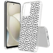 Polka Dots Blk Print Slim Cover For Motorola Moto G (Power, Stylus, Play, 5G), Print in USA