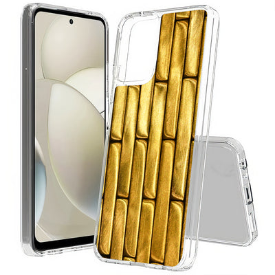 Gold Bar 5 Print Slim Cover For Motorola Moto G (Power, Stylus, Play, 5G), Print in USA