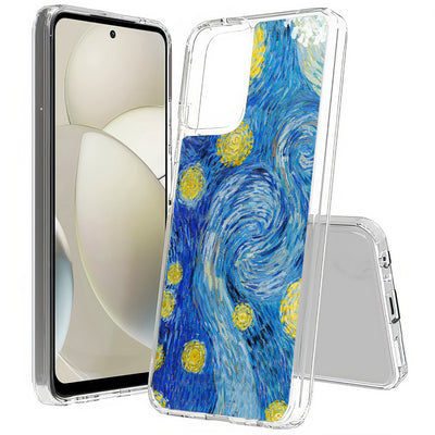 Starry Night Print Slim Cover For Motorola Moto G (Power, Stylus, Play, 5G), Print in USA