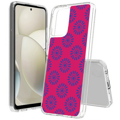 Flower Pink Print Slim Cover For Motorola Moto G (Power, Stylus, Play, 5G), Print in USA