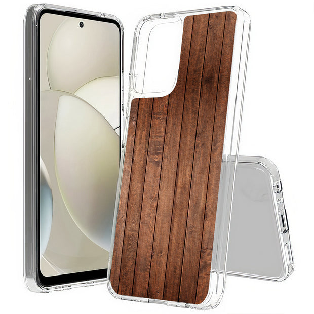 Wood 7 Print Slim Cover For Motorola Moto G (Power, Stylus, Play, 5G), Print in USA