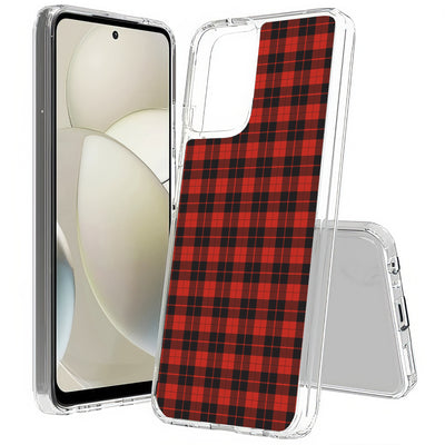 Classic Plaid 2 Print Slim Cover For Motorola Moto G (Power, Stylus, Play, 5G), Print in USA